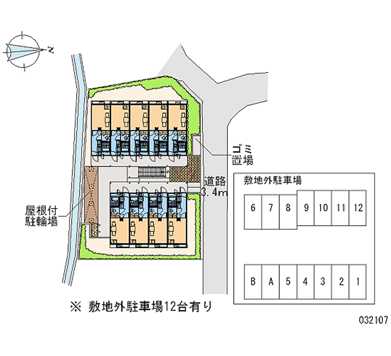 32107 Monthly parking lot