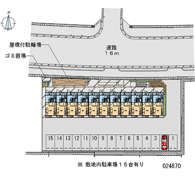 24870 Monthly parking lot