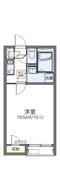 レオネクストルミナーレⅡ 間取り図