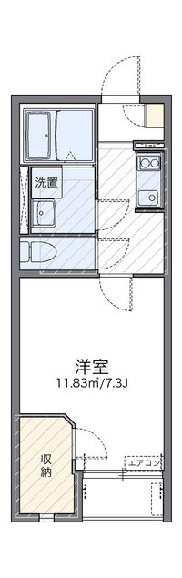 レオネクスト萩ヶ丘 間取り図