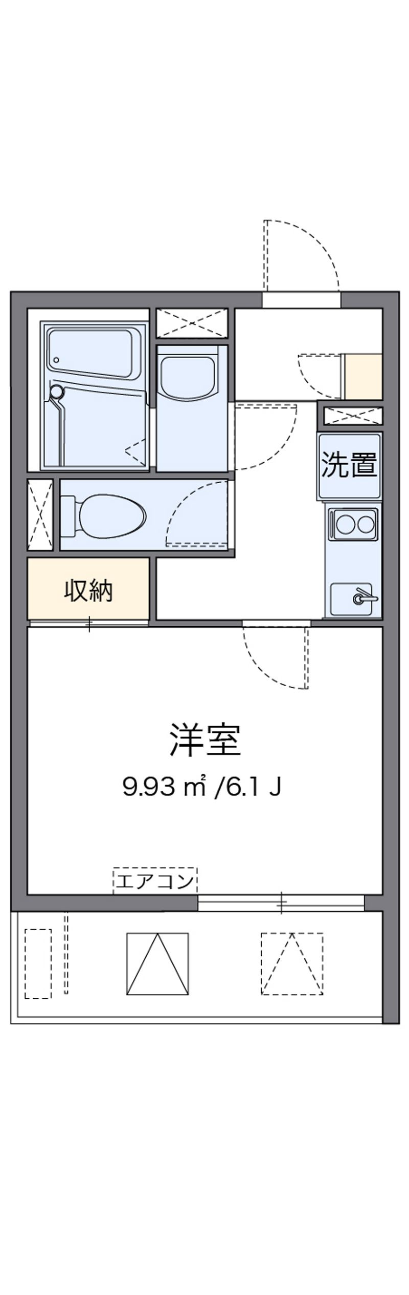 レオネクストフェリス 間取図