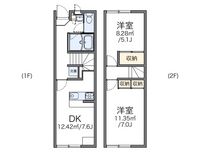 レオパレスサニーホームズ 間取り図