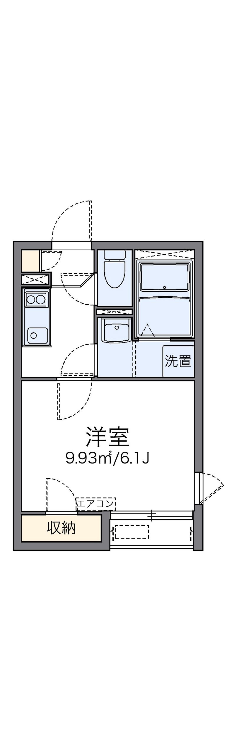 レオネクストコーポ花ノ木 間取り