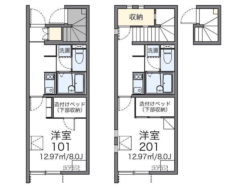 レオネクストＹｕＹｕⅢ 間取図