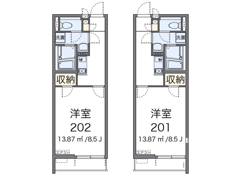 クレイノチガヤ 間取り