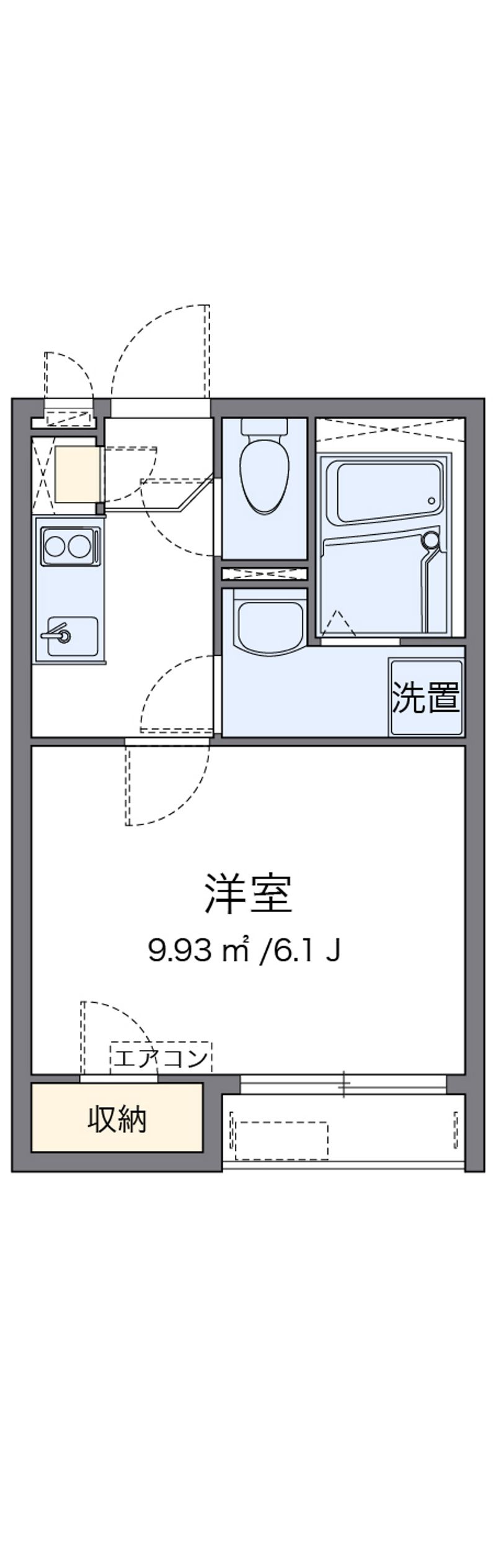 クレイノプラムグローブⅡ 間取図