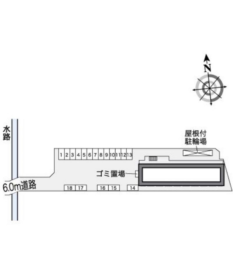 レオパレスＢ　Ｆ　プログレ 駐車場