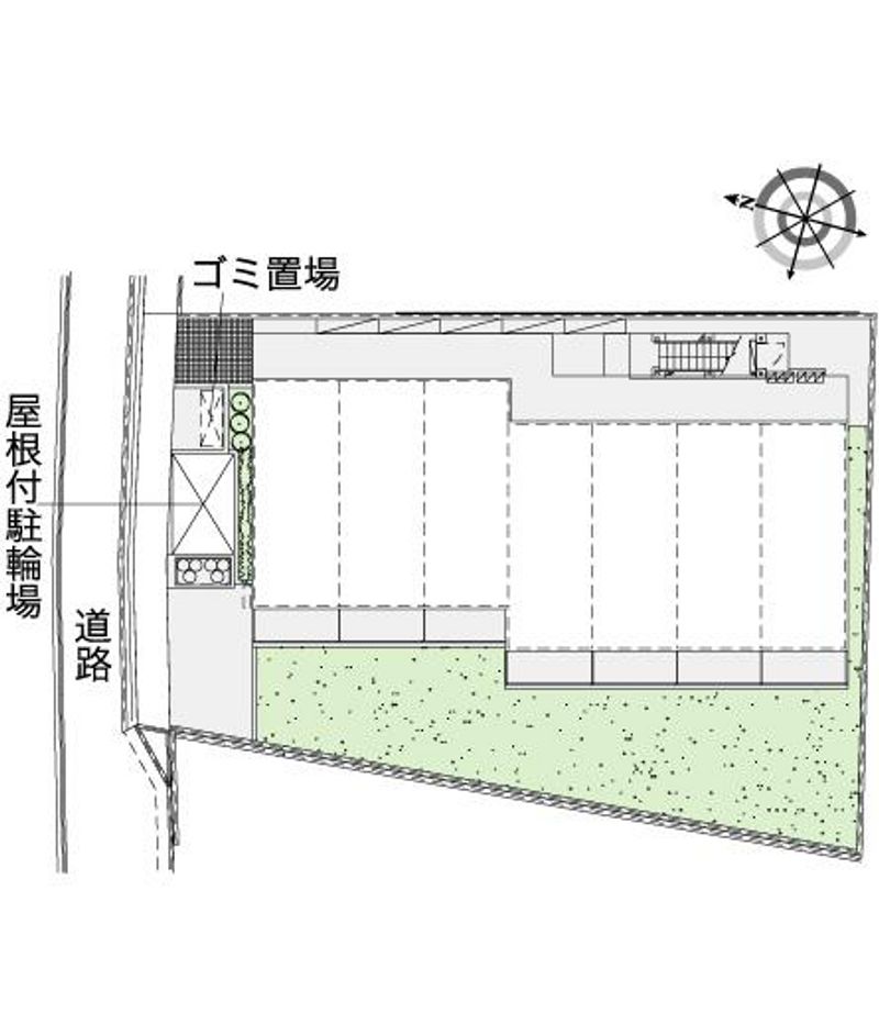 レオパレスカーネリアン片倉 配置図