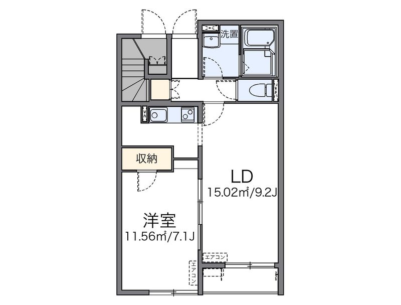 レオネクストオリーブ 間取図