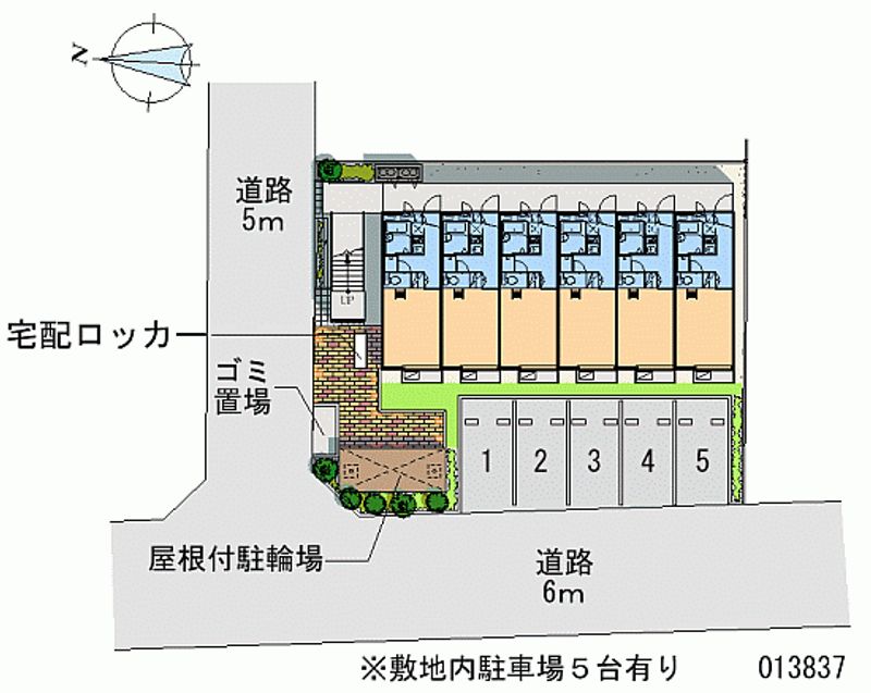 レオパレスフレーズ 月極駐車場