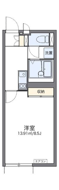 レオネクストココペリ 間取り図