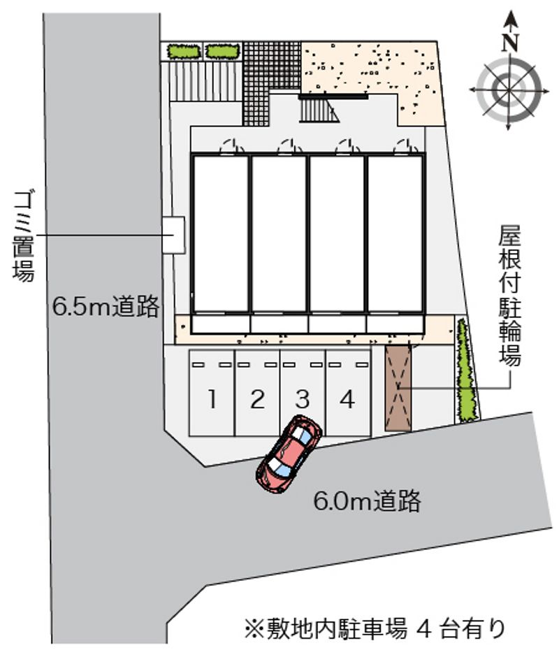 ミランダマチュレ池谷 配置図