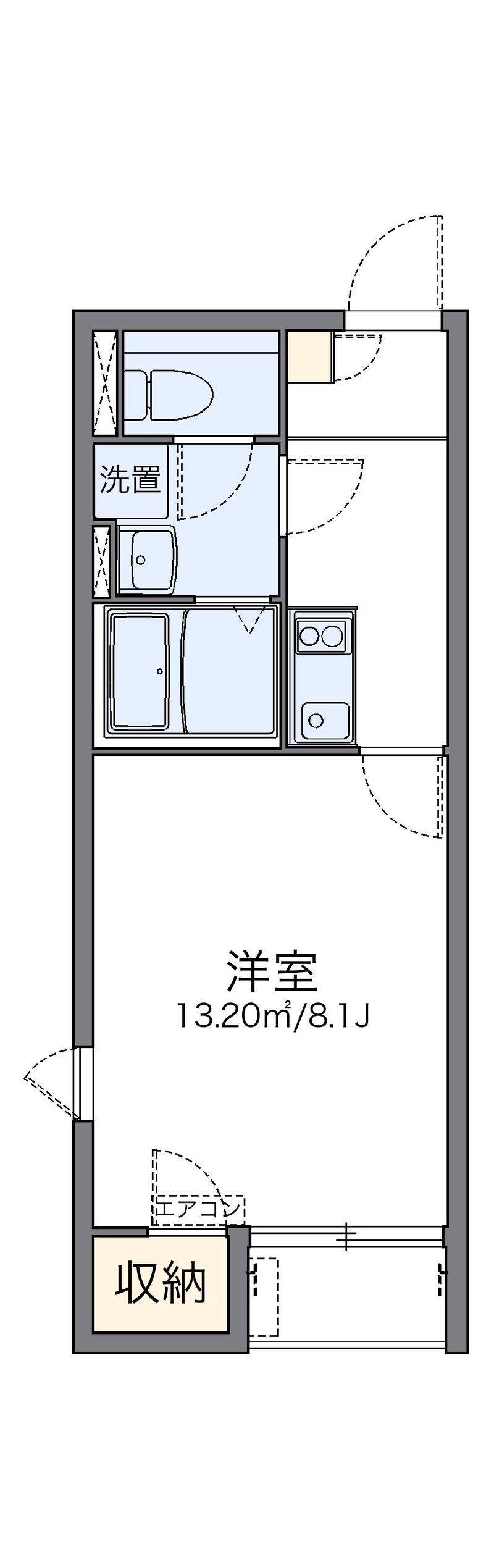 レオネクストサン　フォレスト 間取図