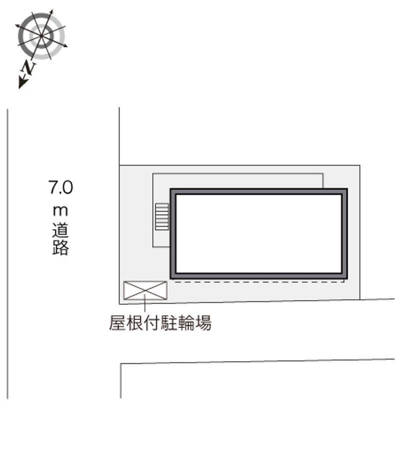 レオパレスサザンフォレスト 配置図