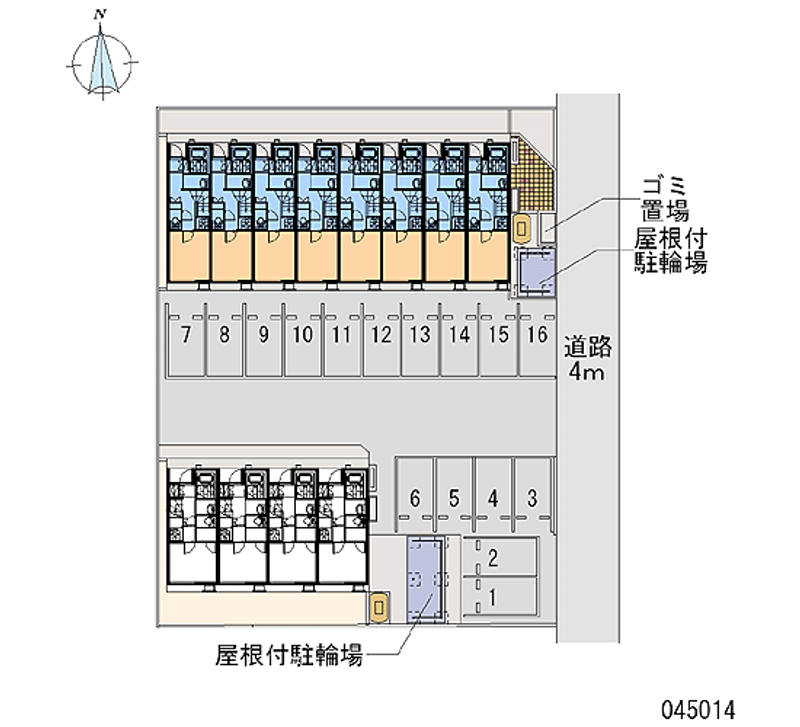 45014 Monthly parking lot