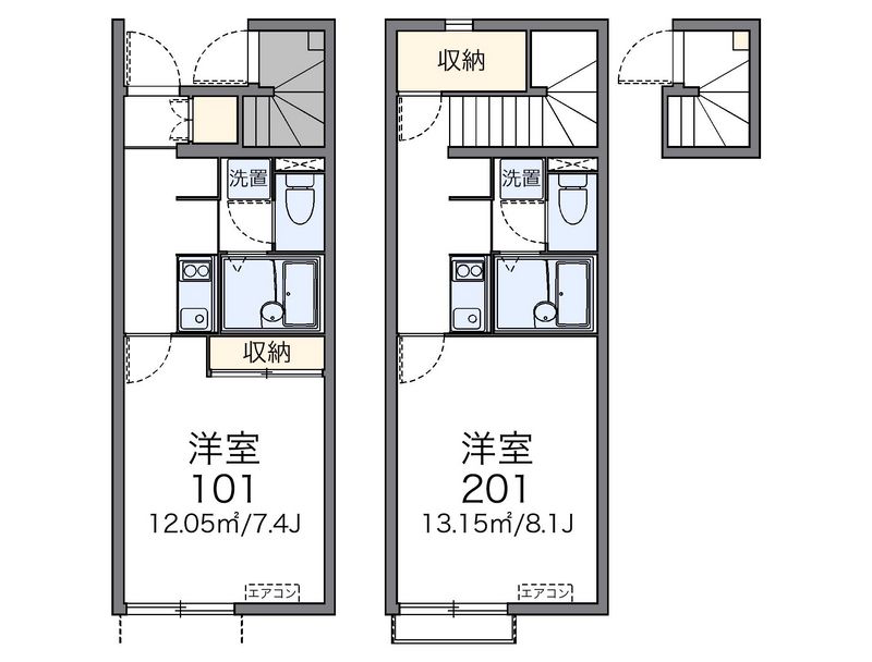 レオネクストベルニナ 間取図