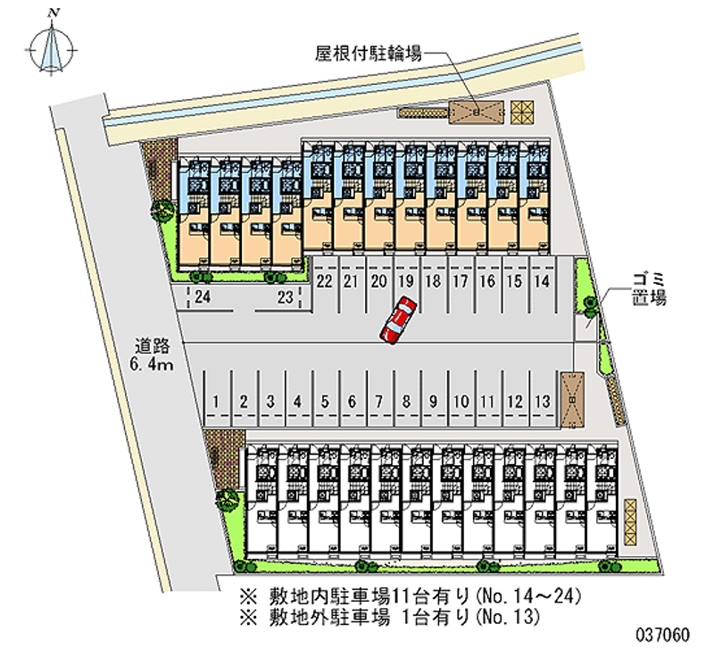 レオパレスラインＭＲ 月極駐車場