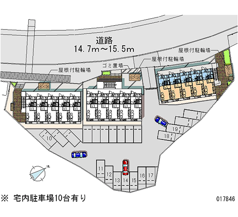 17846月租停車場