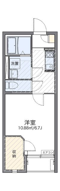 レオネクストクレールⅡ 間取り図