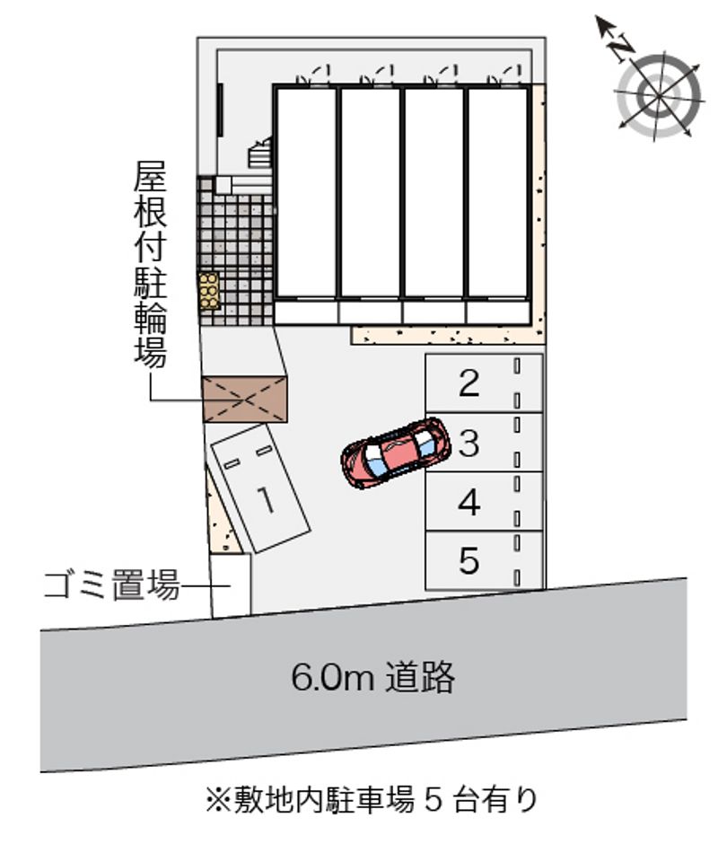 レオネクストラブバード 配置図