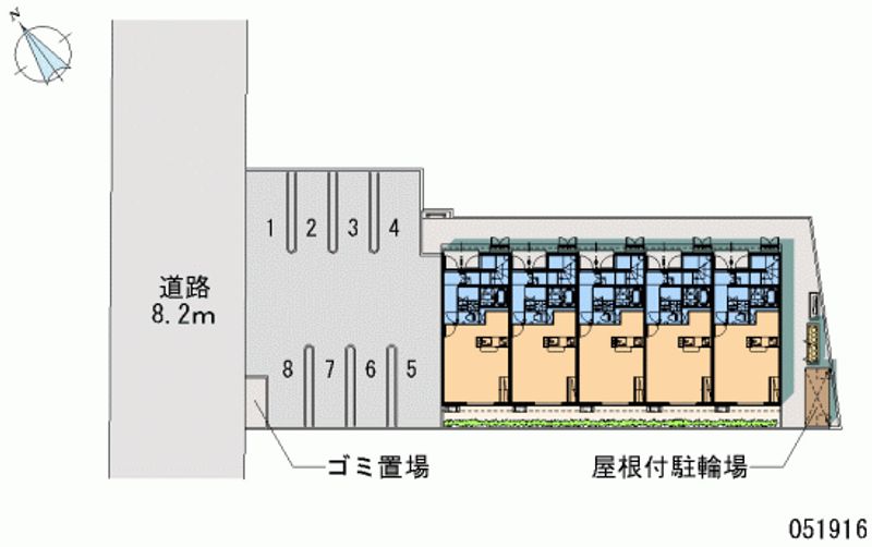 51916 Monthly parking lot