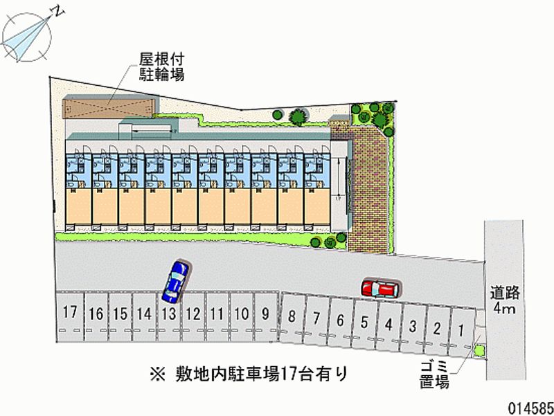 レオパレスせいざん 月極駐車場