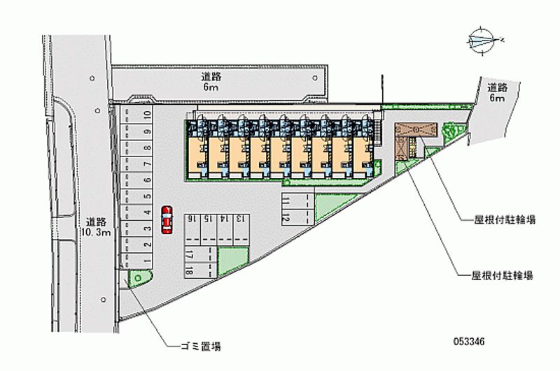 53346月租停车场