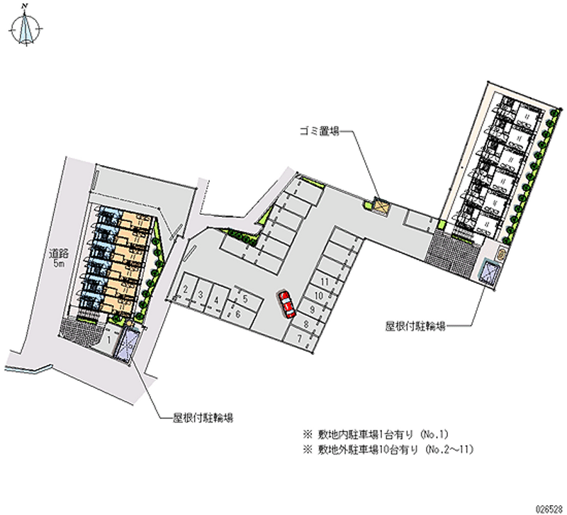 26528月租停车场