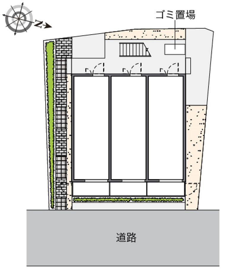 クレイノルミエール魚崎 配置図