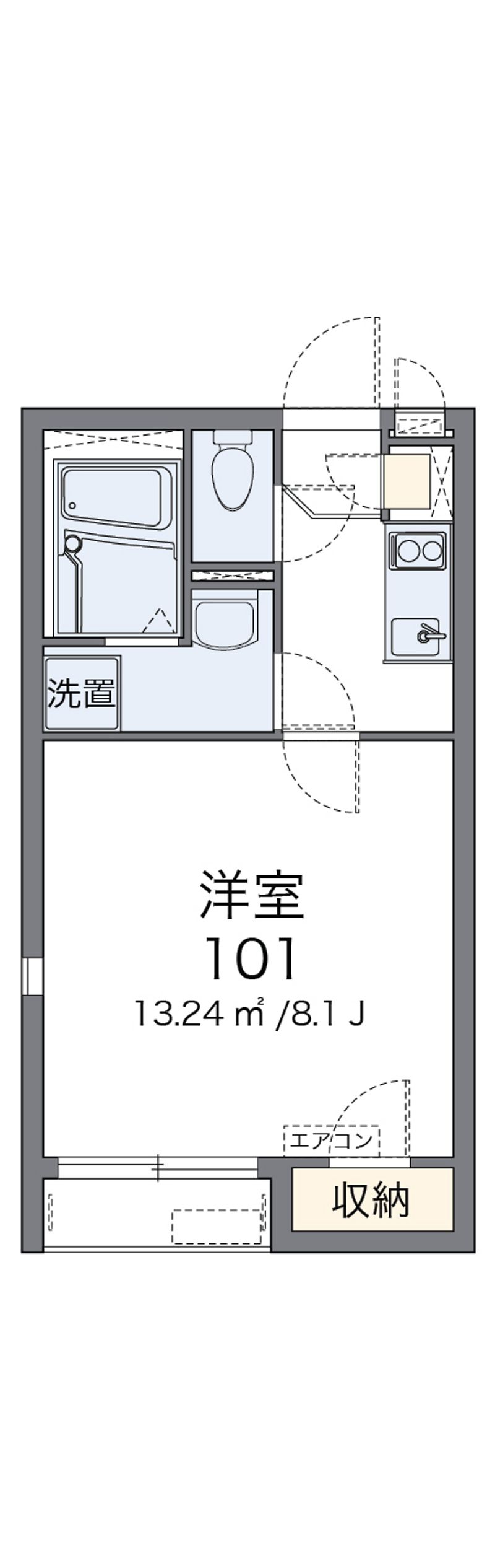 レオネクストスプレンドーレ 間取図
