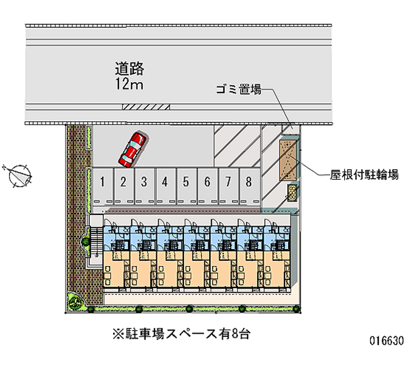 16630月租停车场