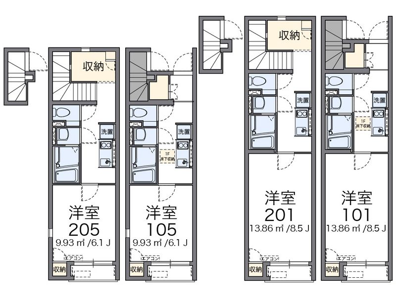 レオネクストフローラ 間取図