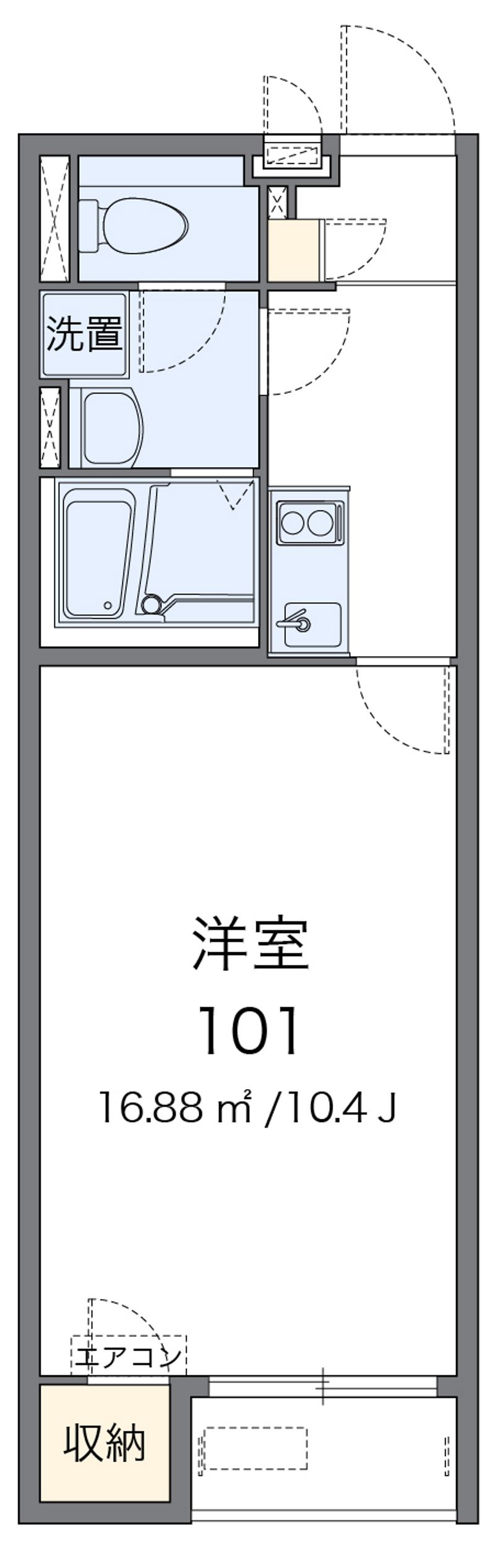 レオネクストＬＯＬ 間取図