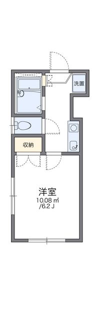 レオパレス砂子町 間取図