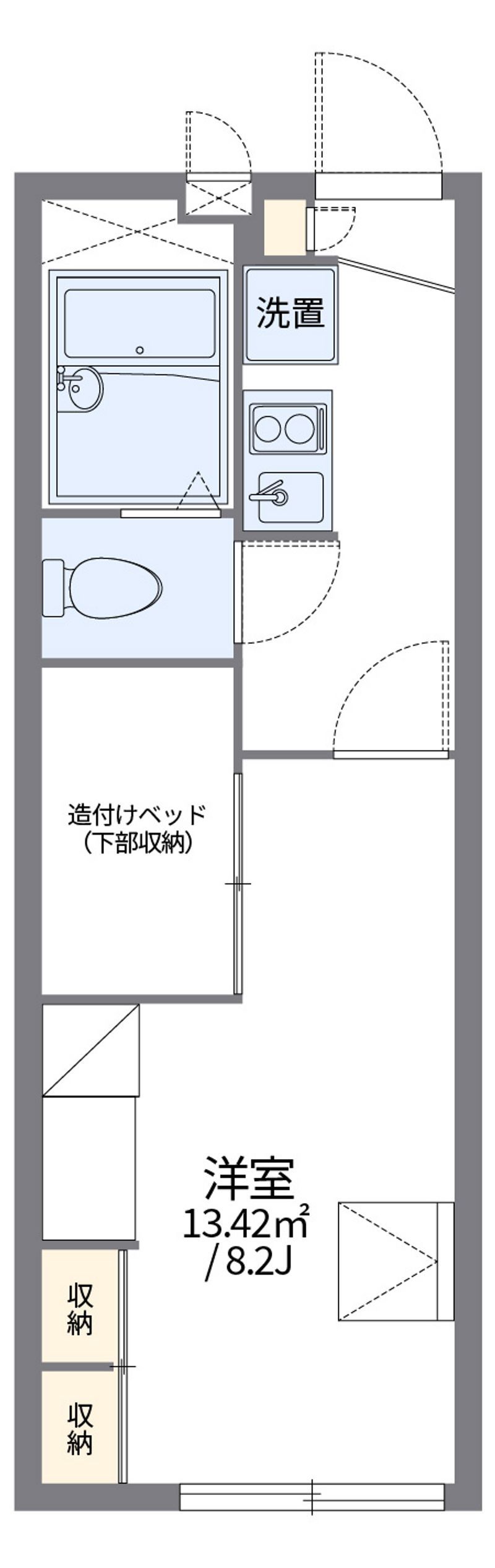 レオパレスＴＡＭ 間取図