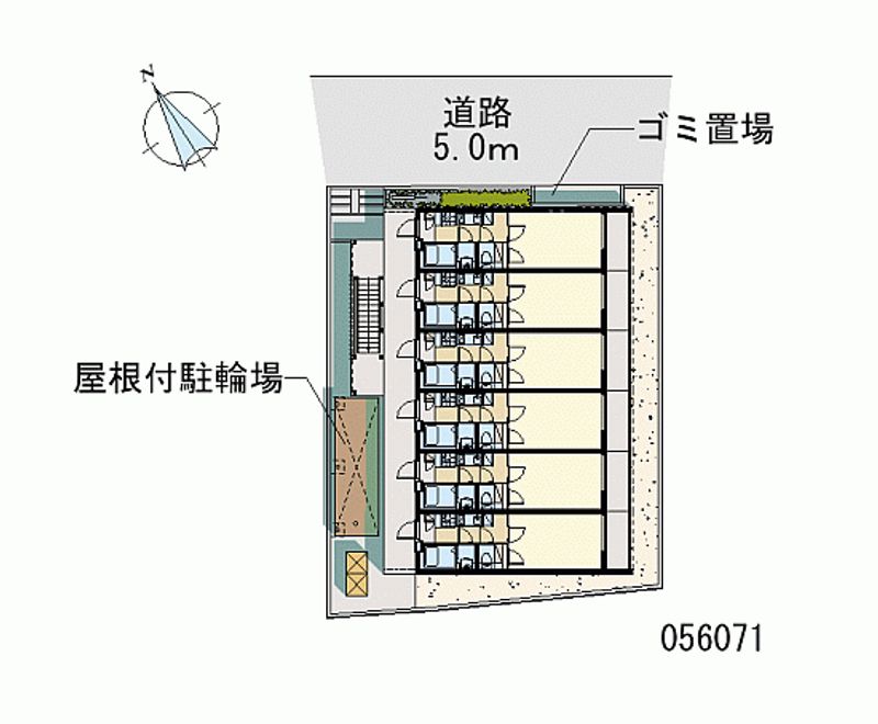 クレイノバローネ安城 区画図