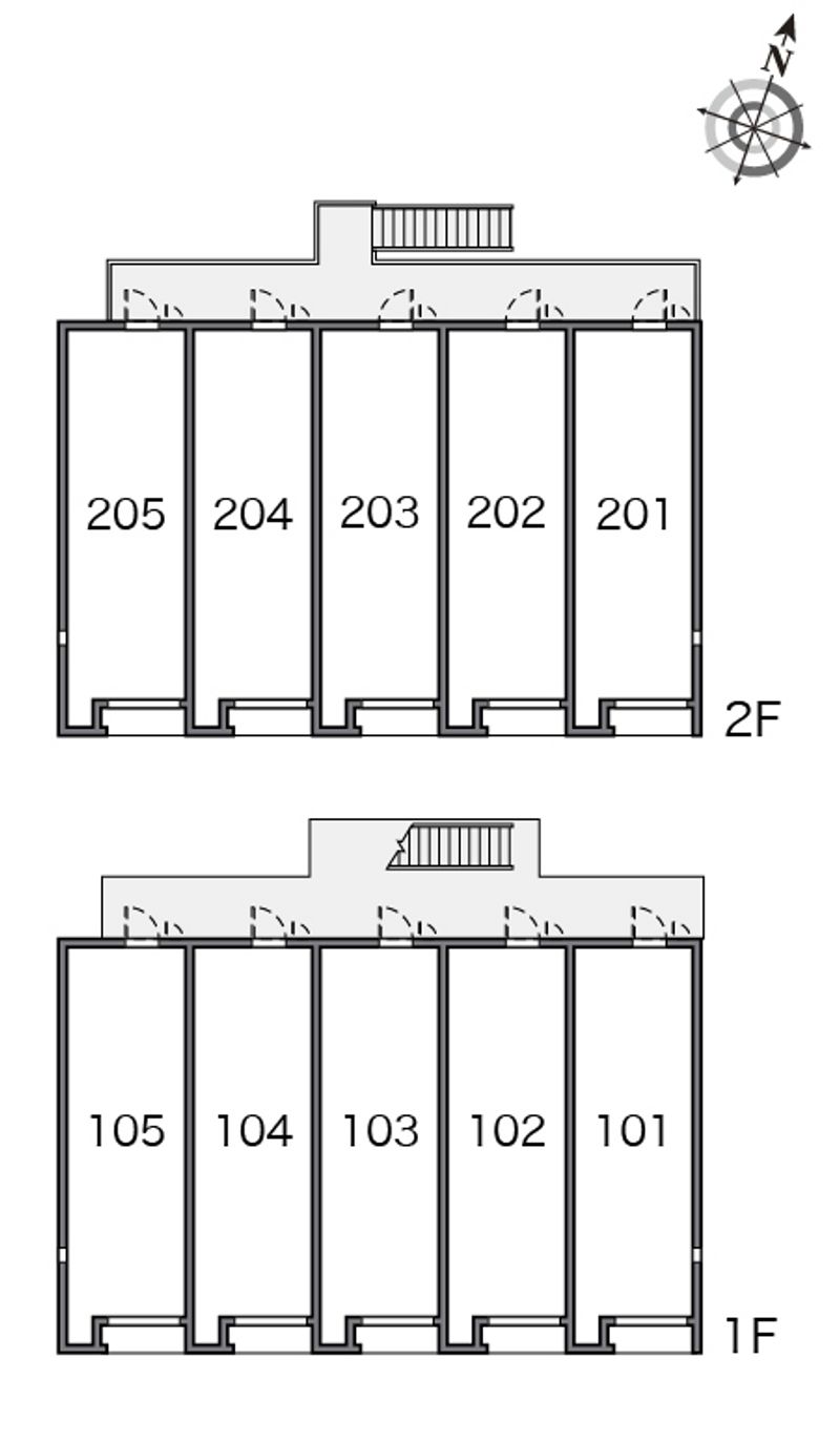レオネクストヨセミテ 間取配置図
