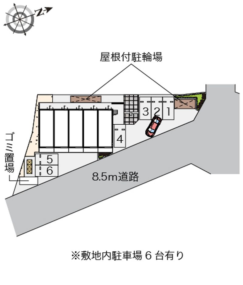 クレイノポモドーロ 配置図
