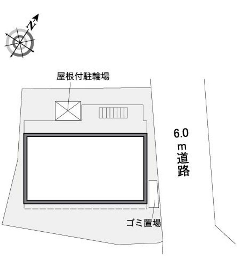 レオパレス北鎌倉ホームズ 配置図