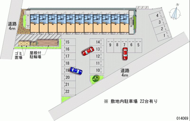 レオパレス辰野 月極駐車場