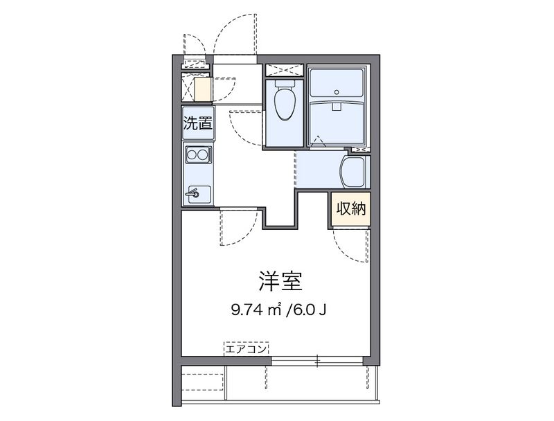 クレイノラ　コルテ 間取図
