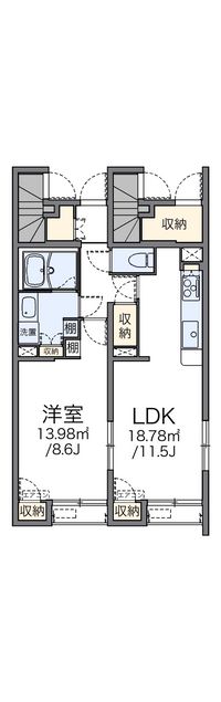 レオネクストＨＩＮＯ 間取り図