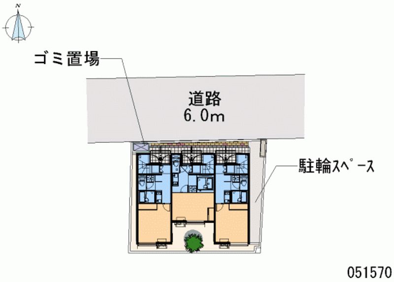 レオネクストベルメゾン 区画図