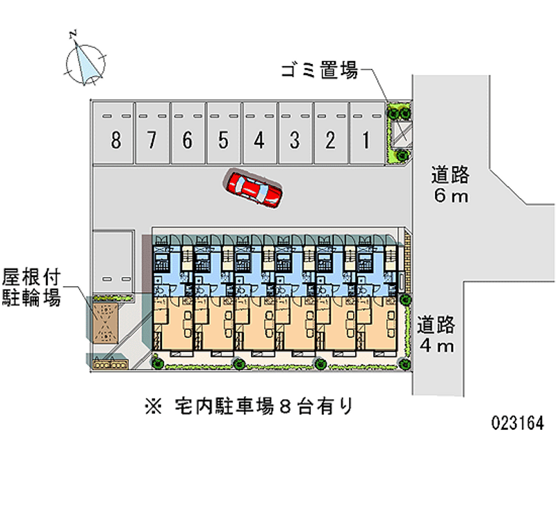 23164月租停車場