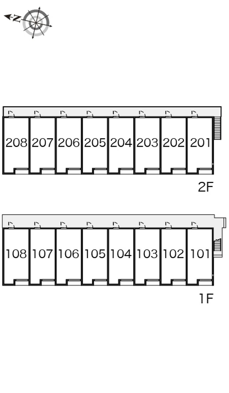 レオネクストルミナーレⅡ 間取配置図