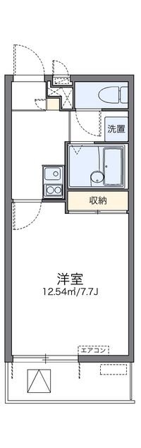 レオパレスコンフォートフレアⅢ 間取り図