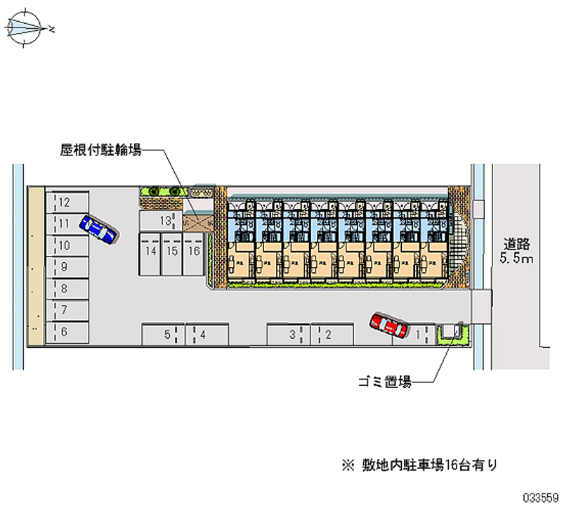 レオパレスＳ＆Ｒ 月極駐車場