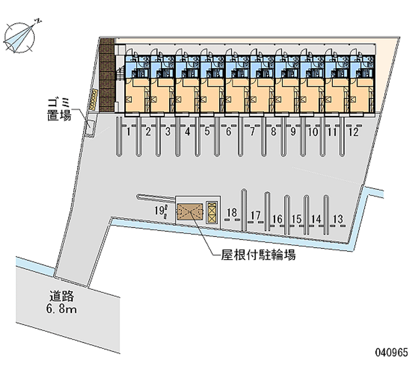 40965 Monthly parking lot