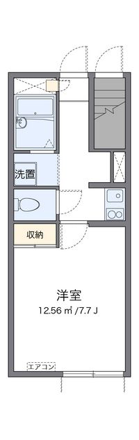 レオパレスエム 間取り図