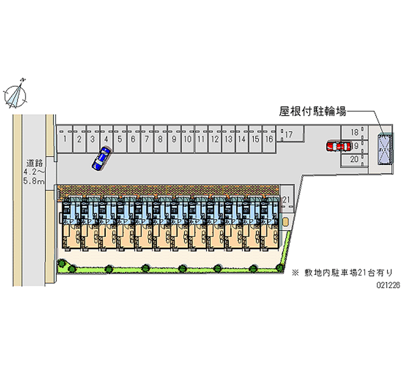 21226月租停車場